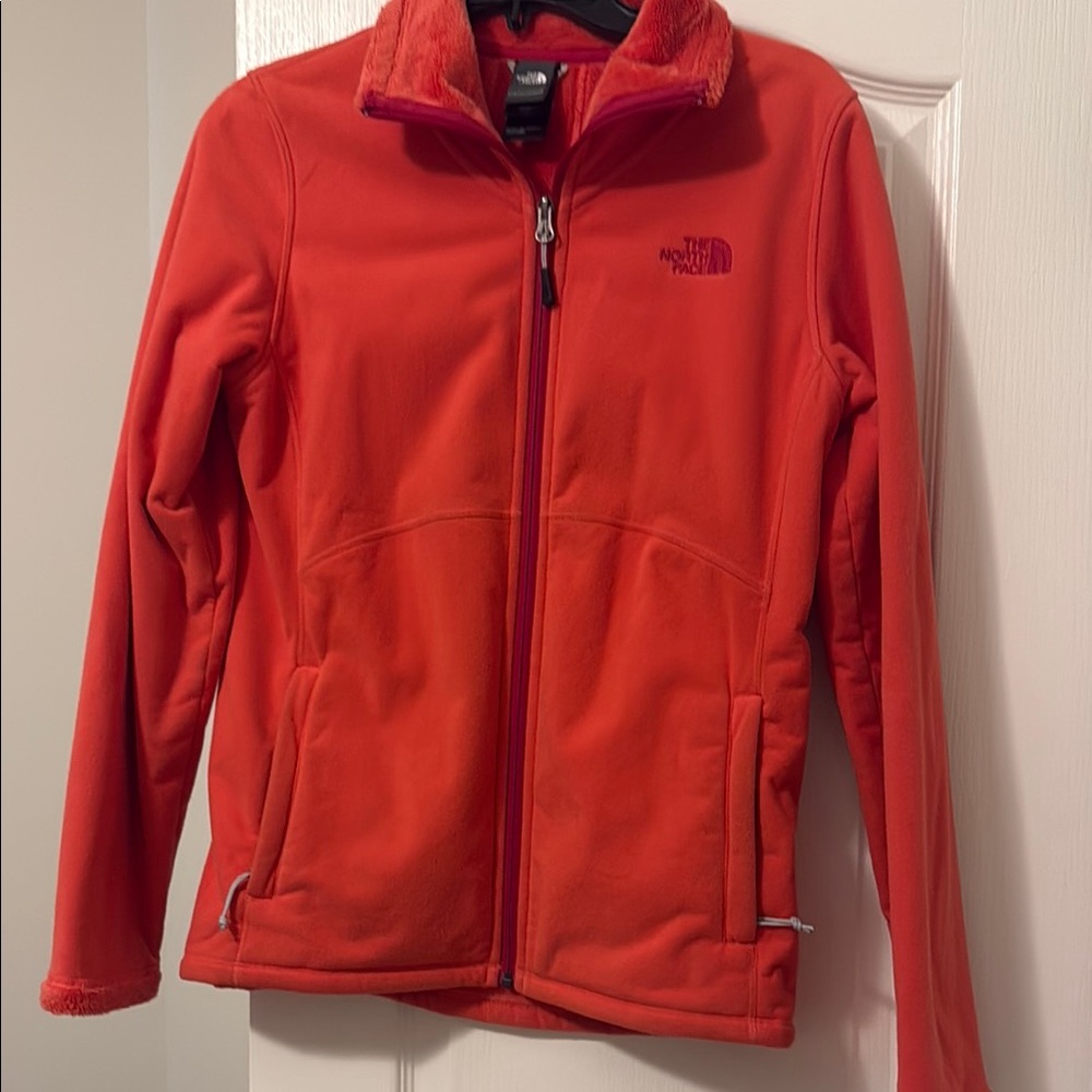 The North Face Fiery Red Full-Zip Jacket